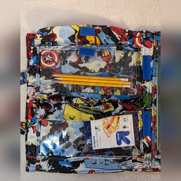 Marvel Art Caddy, Spiderman, Iron Man, Thor- Handmade - Picture 3 of 6